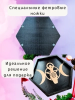Алтарь - поднос для гадания, ритуалов и сервировки Богиня