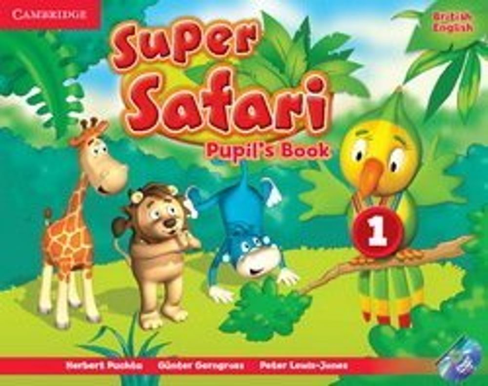 Super Safari 1 Pupil&#39;s Book with DVD-ROM