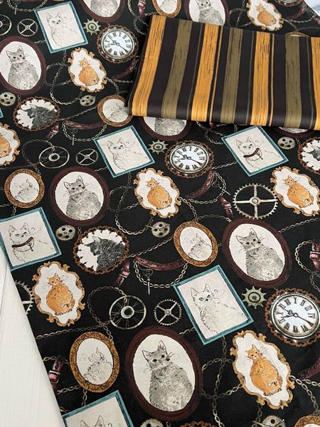 КОТЫ В РАМКАХ, ЧАСЫ, 100% хлопок 5