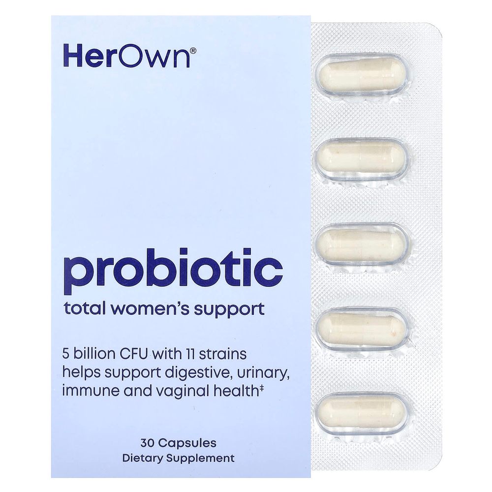 Her Own, пробиотик, 30 капсул