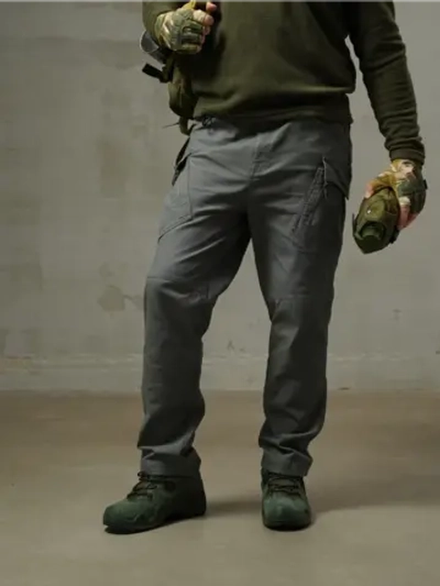 Брюки карго хлопковые в стиле Casual