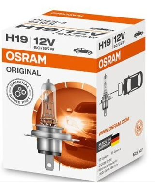 Автолампа H19 12V 60/55W P43t-3 К1 Osram (#64181) ORIGINAL