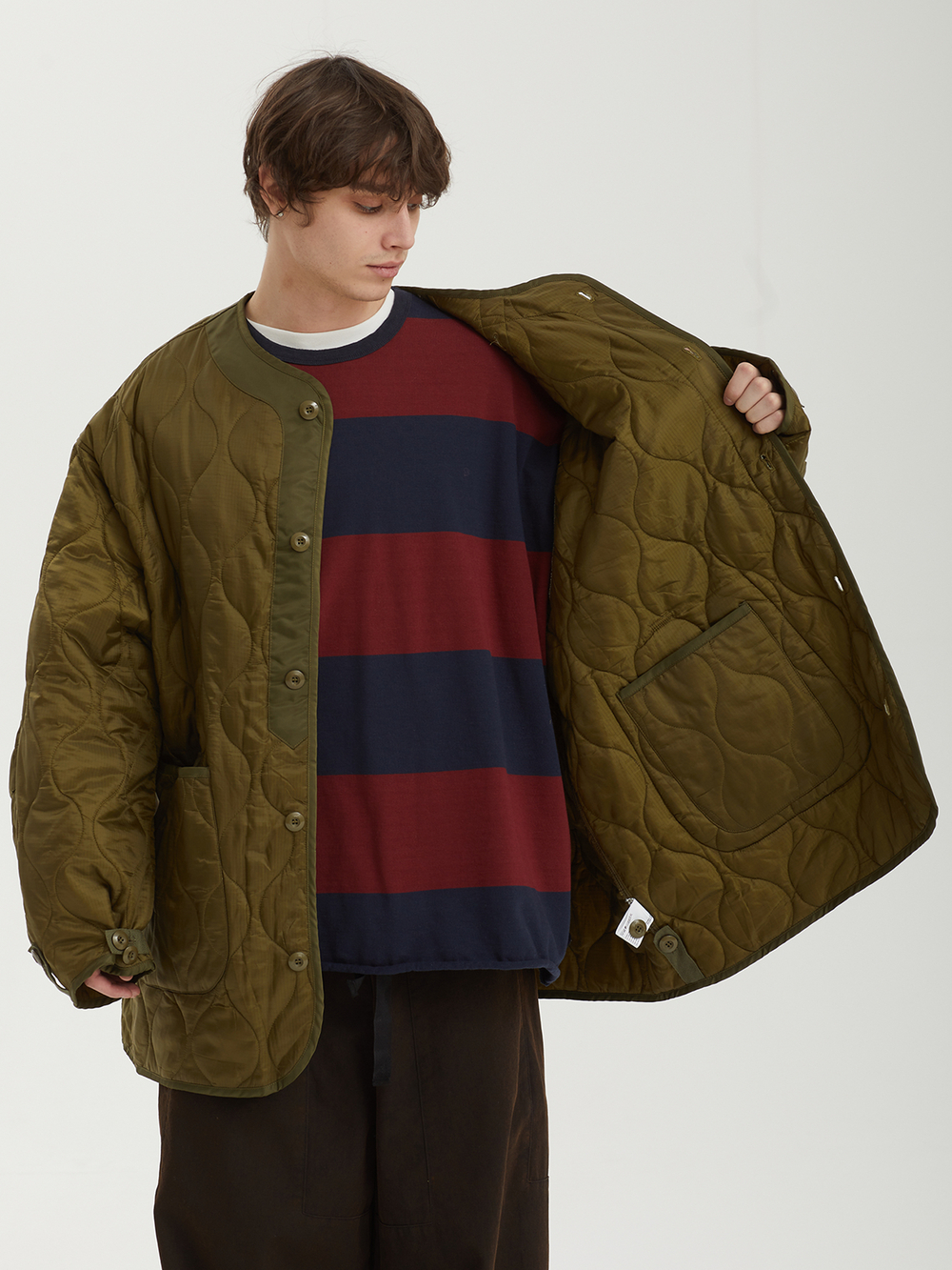 Мужская Куртка Military Quilted Liner