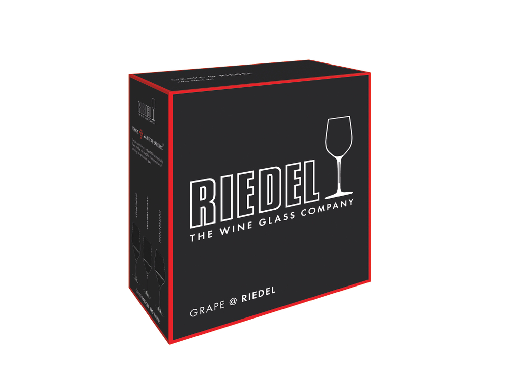 Набор бокалов для красного вина 2 шт 780 мл Riedel Grape@Riedel Syrah/Shiraz Австрия упаковка