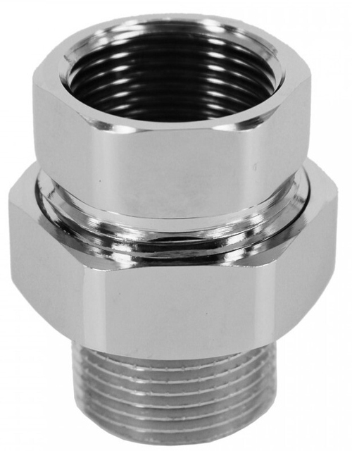 ХРОМ  Американка прямая 1/2г х 1/2ш ViEiR (40/2шт)