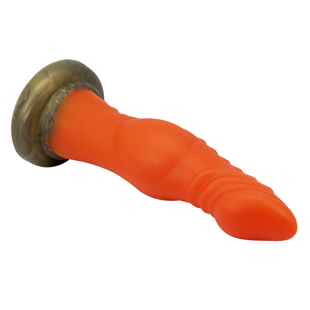 Фантазийный фаллоимитатор 18,5см на присоске Pretty Love Power Monsters Blazeheart Charger Fantasy Tentacle Dildo BW-008152