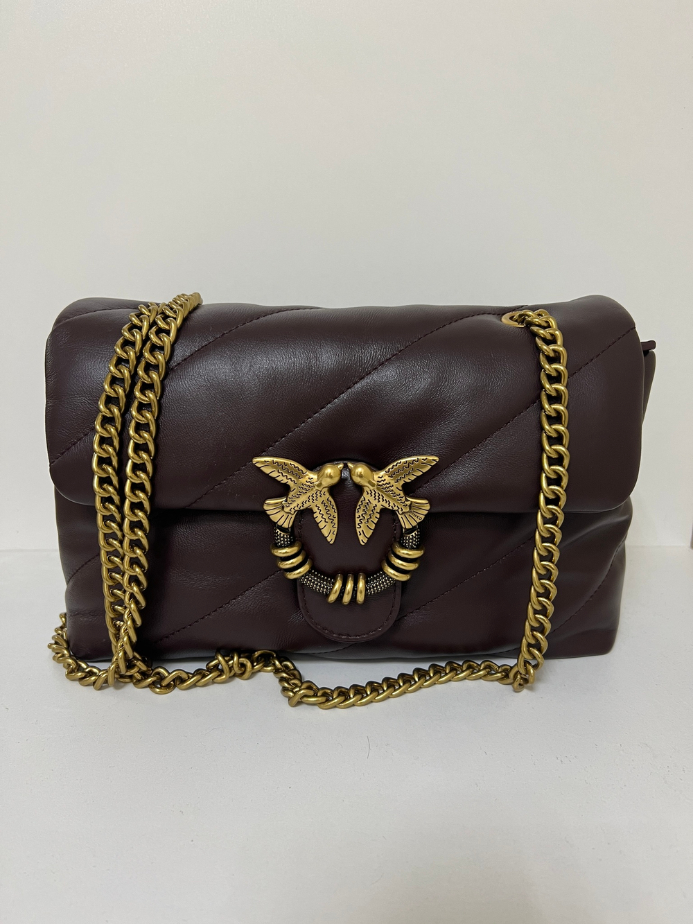 Сумка Pinko большая коричневый