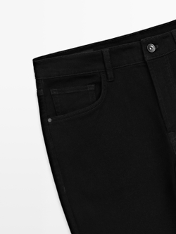 Massimo Dutti Зауженные джинсы, черный
