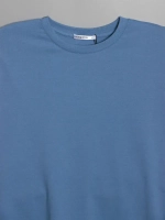 Футболка мужская летняя повседневная однотонная хлопок