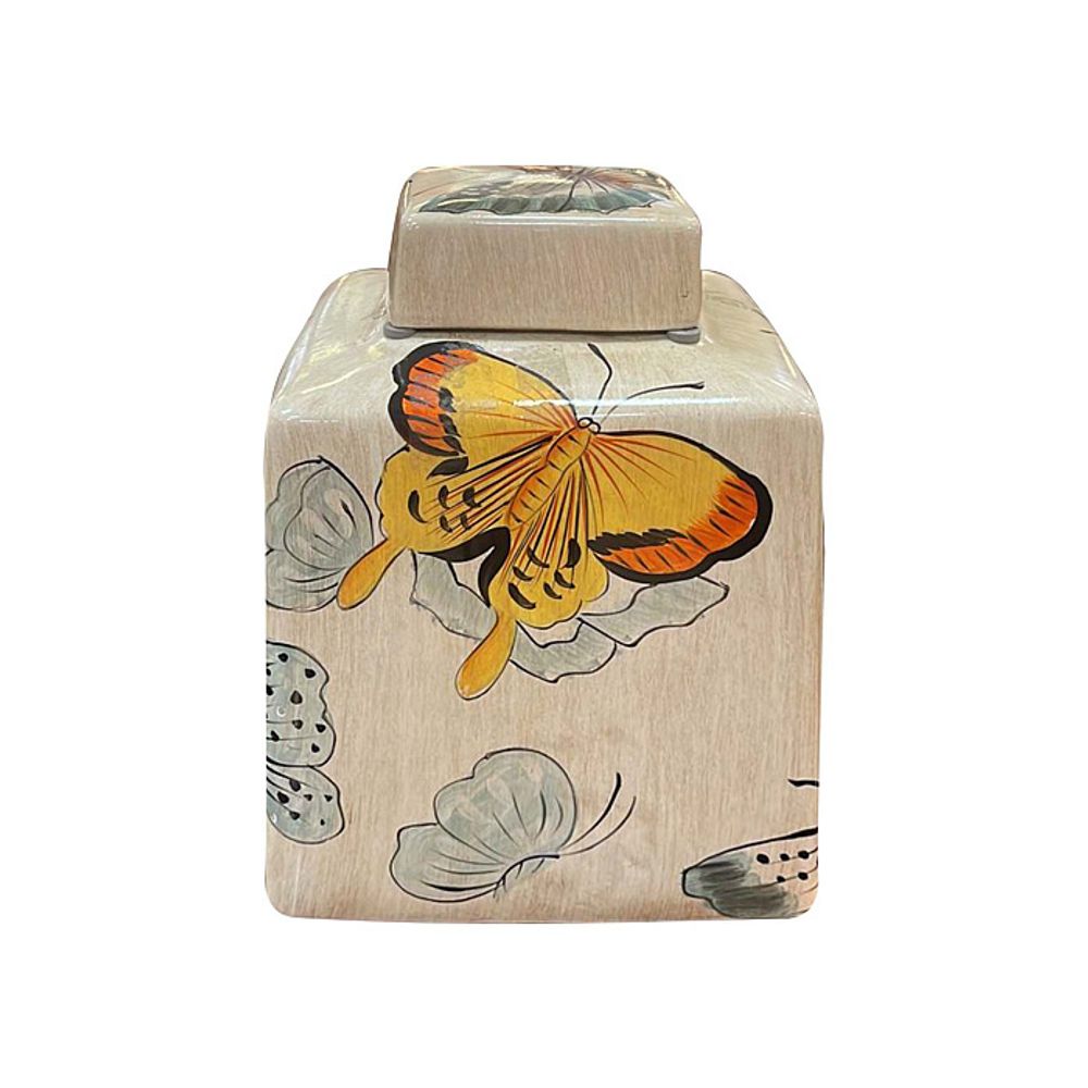 Сосуд "Желтая бабочка"