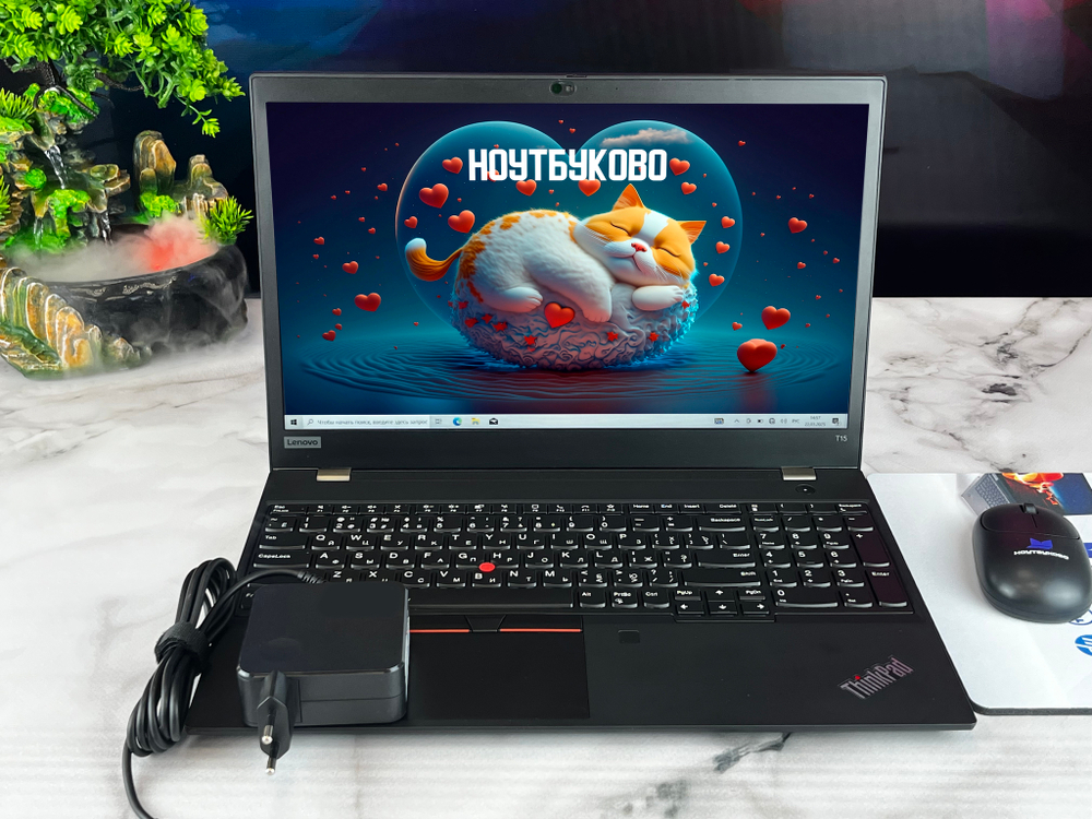 Ноутбук Lenovo ThinkPad T15 Gen 1 15.6" 1920*1080 IPS, Intel core I7 - 10610U 1.8 ГГц, RAM 16 ГБ SSD 256 ГБ, Intel UHD Graphics, Win 10 pro