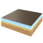 Панель звукоизоляционная Ruspanel RPG Comfort+ 1250х595х26 мм