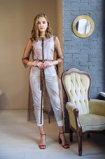 51179 Платье женское (медно-черный)