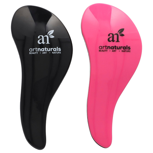 artnaturals, Расческа для легкого расчесывания волос, 2 штуки