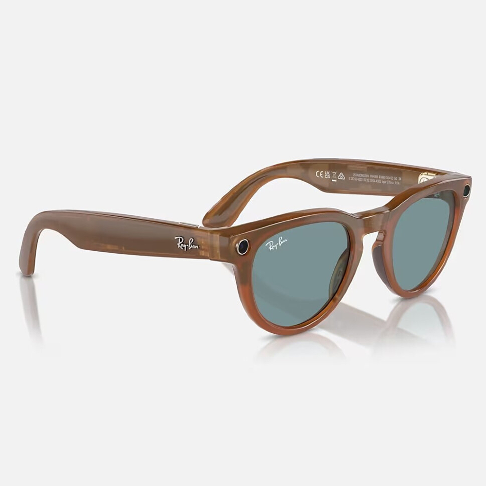 Ray-Ban Meta Headliner ( Цвет оправы - коричневый, цвет линз - синий )