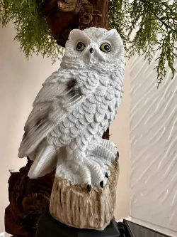 Светильник уличный на солнечной батарее Сова