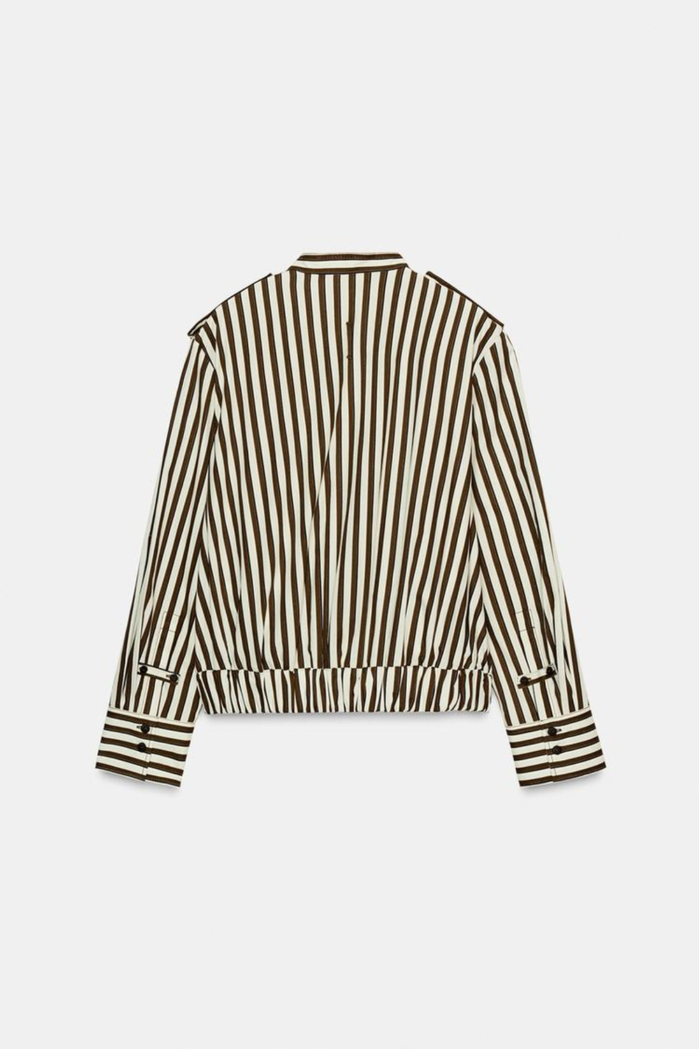 ZARA РУБАШКА В ПОЛОСКУ ZW COLLECTION, ПОЛОСКИ