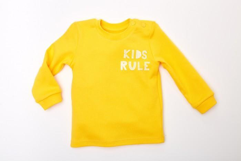 Лонгслив для мальчика р.86 Желтый 306-015-05-192