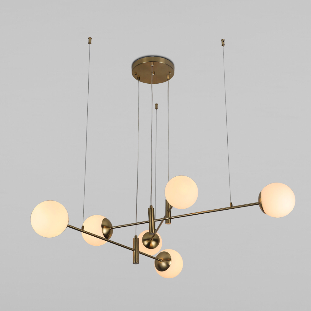 Подвесной светильник Eurosvet Planet 70146/6 латунь