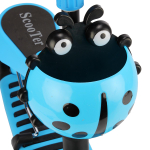 Самокат трехколесный 3в1, колеса PVC 8 см со светом, заднее колесо без света, 4 положения ручки, 3 ц