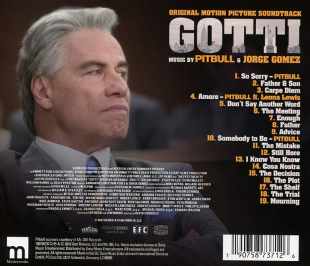 Soundtrack / Pitbull & Jorge Gomez: Gotti (CD)