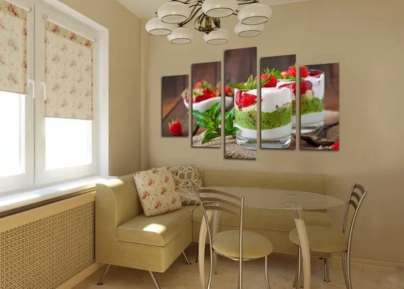 Модульная картина "Лакомное ассорти"