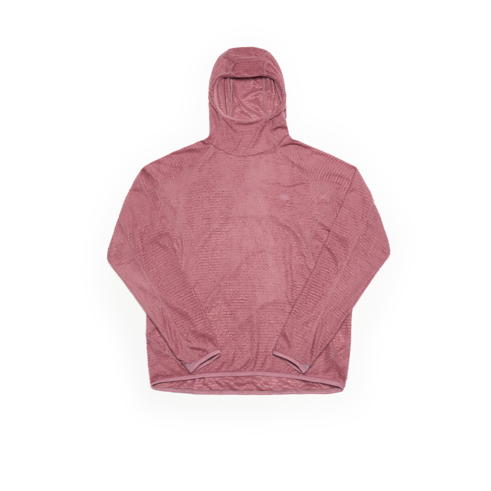 Худи Nothomme Blue Monte Lightweight Hooded Fleece Shirt "Salmon Pink"