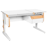 Растущая парта Дэми СУТ 25 с навесной тумбой (1200×610 мм)