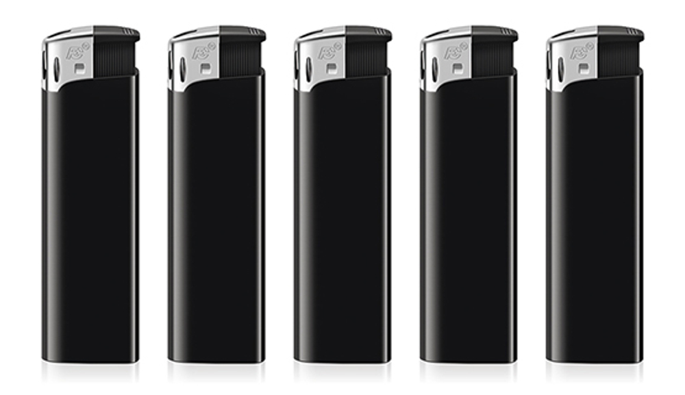 Зажигалка "Flameclub" Р-01 HC  Black 20бл * 50шт