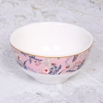 Салатник керамический «Paradise» 11,5см, розовый