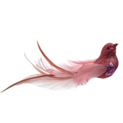 GAEM Изделие декоративное "Птичка" на клипсе, L18,5 W4 H5,5 см, 2в.