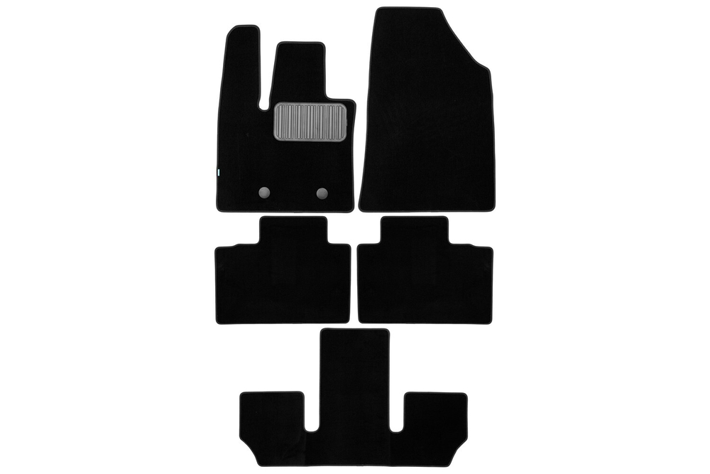 Коврики в салон для WEY 07 2024 - Внедорожник 5 дв. 5шт. (текстиль) KLEVER05.AN0735.110KH