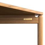 Стол обеденный saga, 75х150 см, ясень