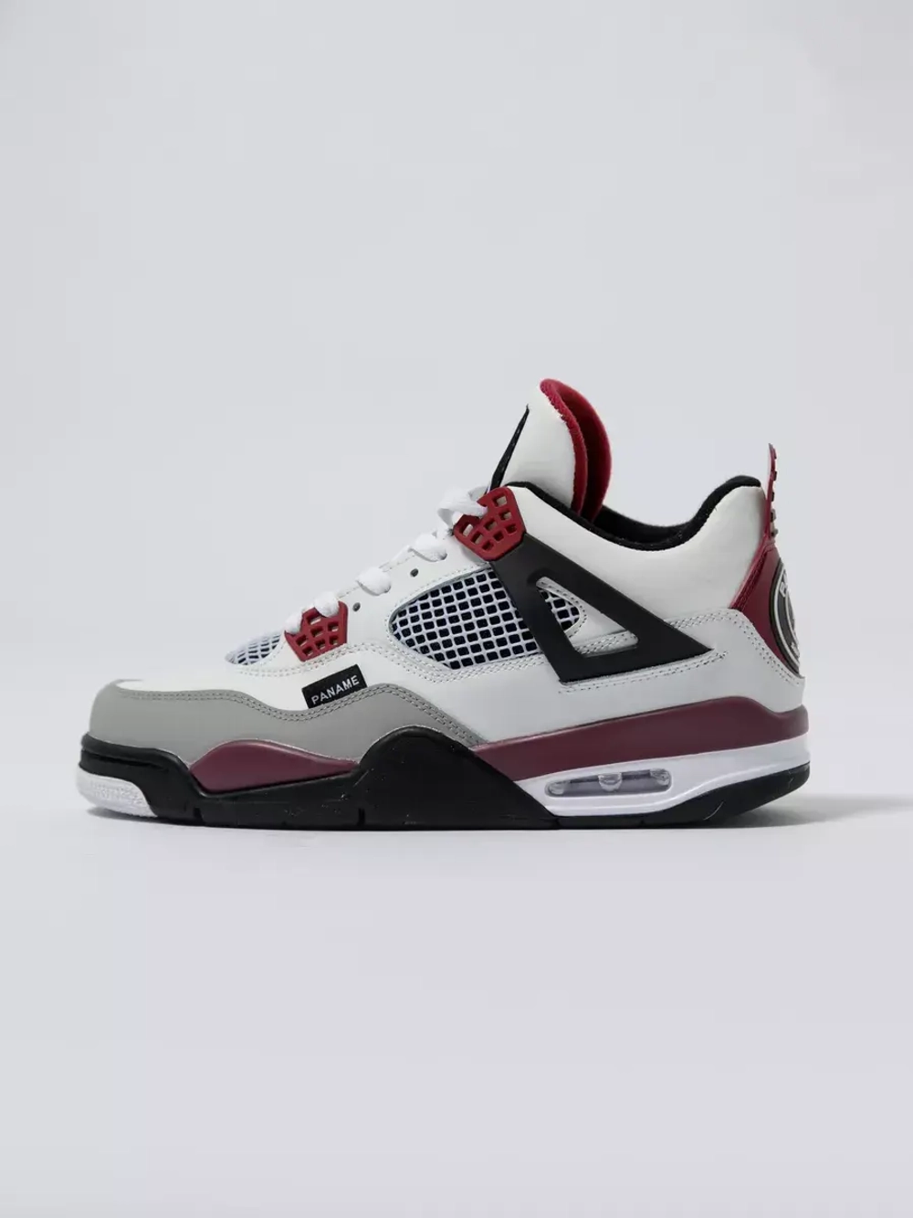 Кроссовки  JORDAN 4 RETRO (бел.-крас.)