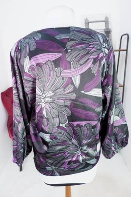 Блузка Wool Street практичная, маркировка 38, визуально на 44 размер