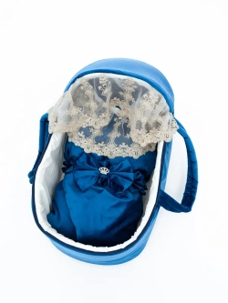 конверт с переноской на выписку для новорожденного осень