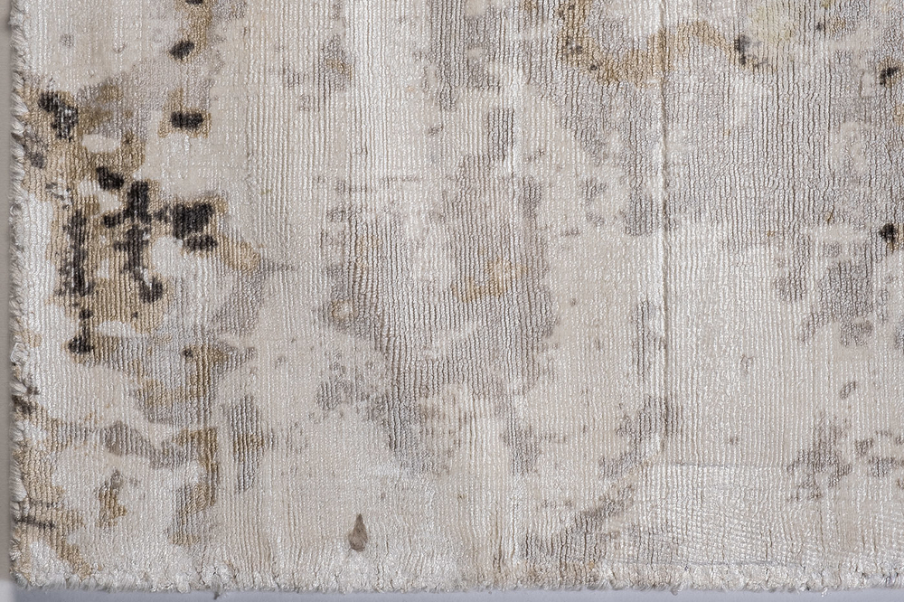 Ковер из вискозы 200х300 Garda Decor Aramac бежевый ручной работы