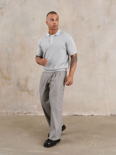 Светло-серые классические брюки AVEC