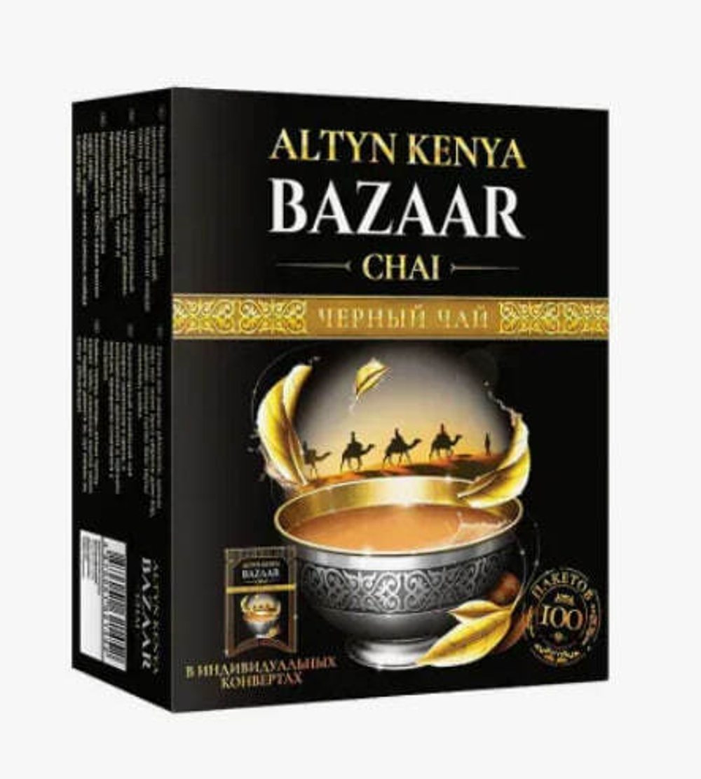 Чай Bazzar Chai Altyn 100 пак