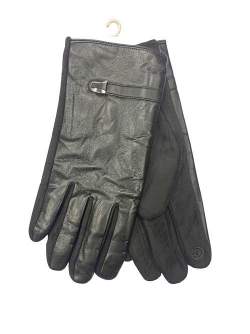 Перчатки. Мужские. Материал верха: Эко кожа. Подклад: Плюш-флис.12 шт в упаковке.