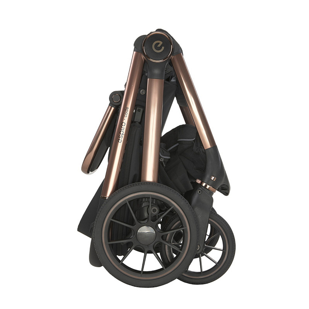 Детская коляска Espiro 2 в 1 Code 2025 10 clever black