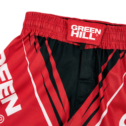 MMI-4022 Шорты MMA SHORT IMMAF approved красные