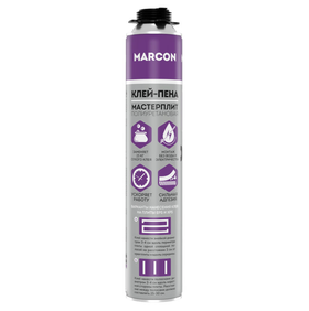 клей-пена полиуретановая МАСТЕРПЛИТ для монтажа теплоизоляционных плит