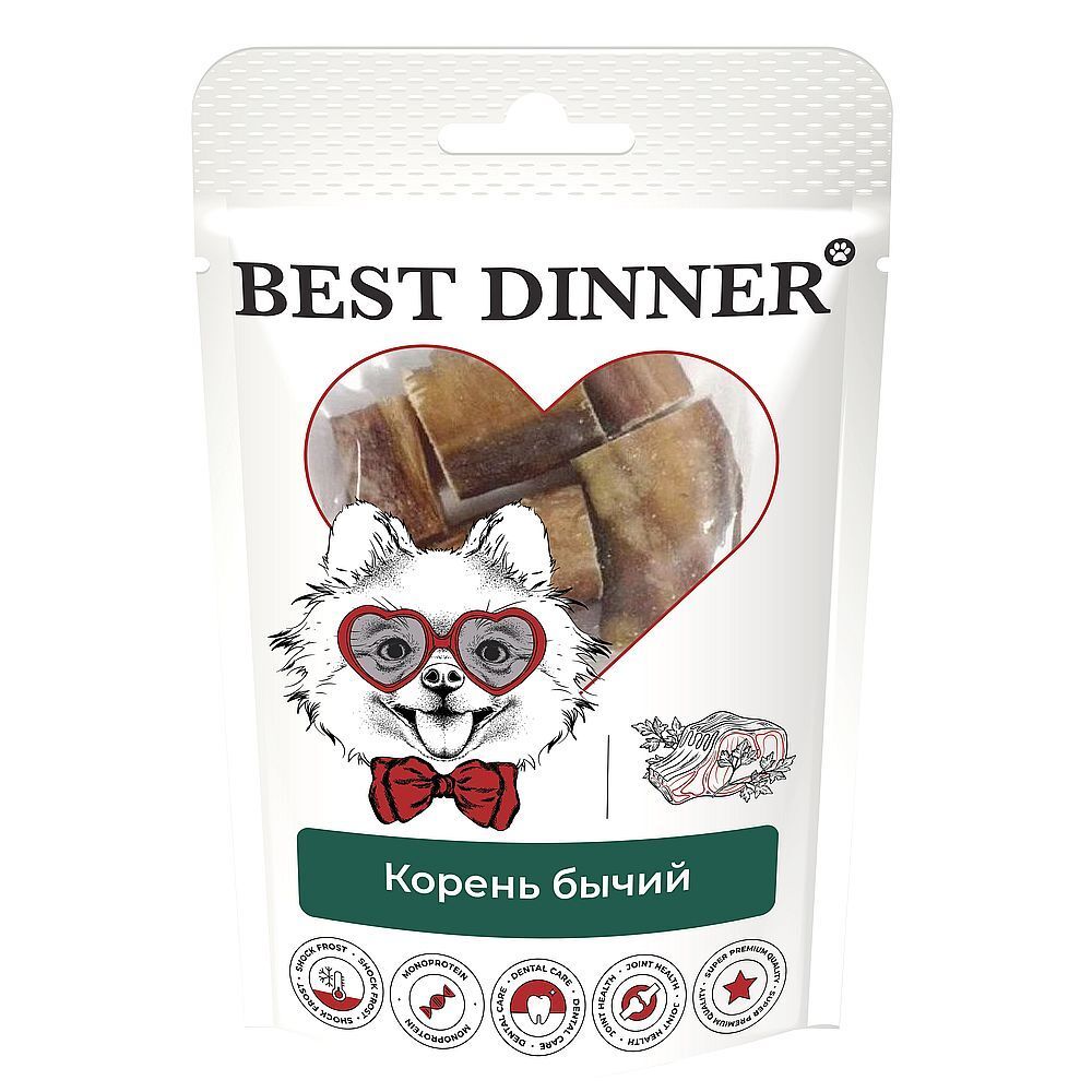 Лакомство Best Dinner Freeze Dry Корень бычий 65 г