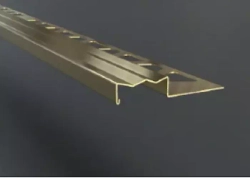 Профиль для защиты ступеней ZSG, нержавеющая сталь шлифованная