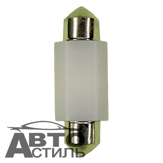 Светодиод 12V T11x36 WHITE GANBUS Ceramic   (салон) Y0016-36