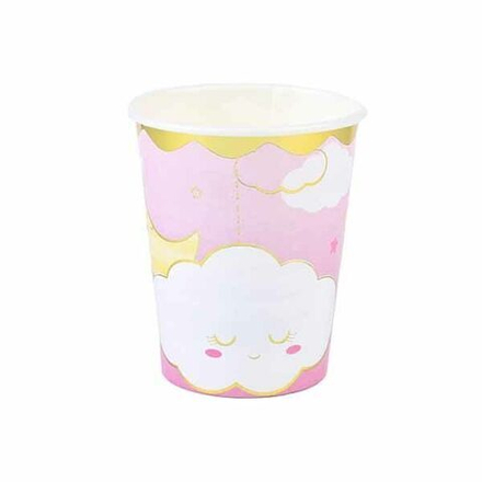 Стаканы Детские Грезы розовые 6шт