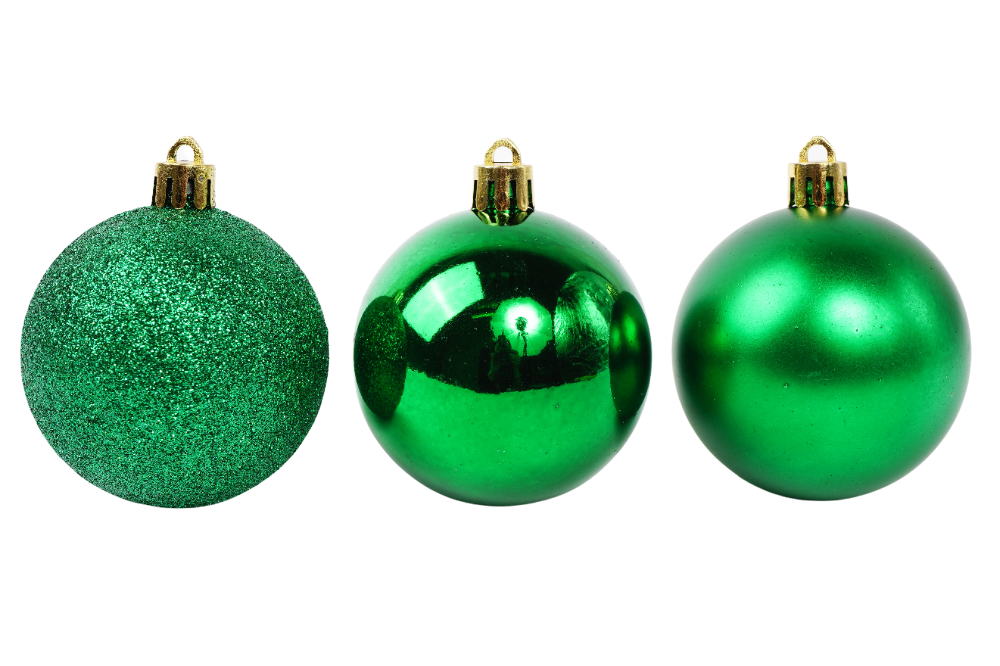 Набор шаров 24шт 6см зелёный SYQA-012103-GR