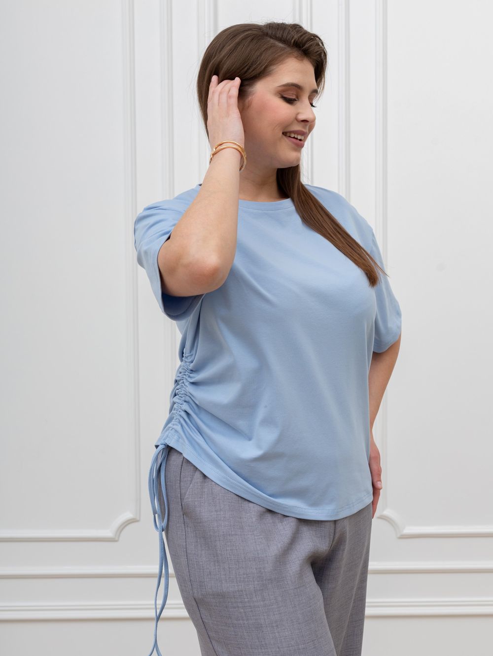 Футболка Искра-1 Виотекс ГОЛУБОЙ