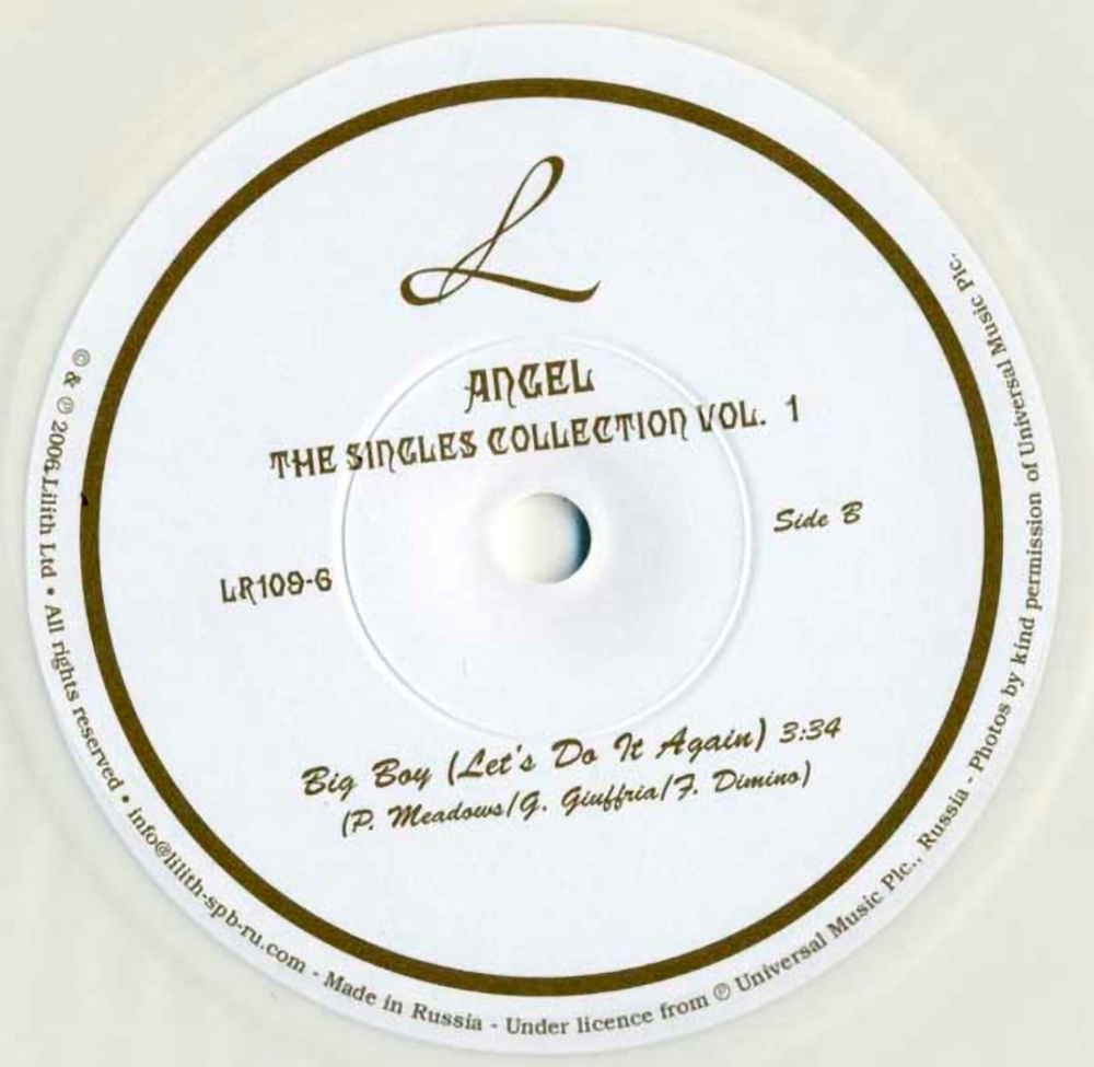 Angel / The Singles Collection Vol. 1 (Coloured Vinyl)(7x7"Vinyl Single)